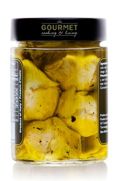 Grilled Artichoke Hearts in Extra Virgin Olive Oil