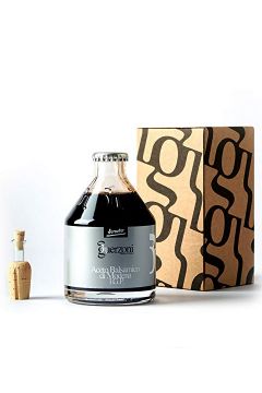 Silver Balsamic Vinegar of Modena IGP with Gift Box - Organic and Biodynamic Certified Demeter